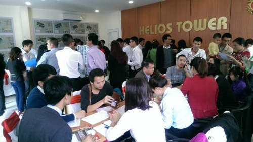 Lễ ra mắt căn hộ Helios Tower ngày 23/11.